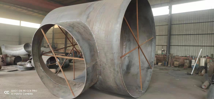 大口径对焊三通